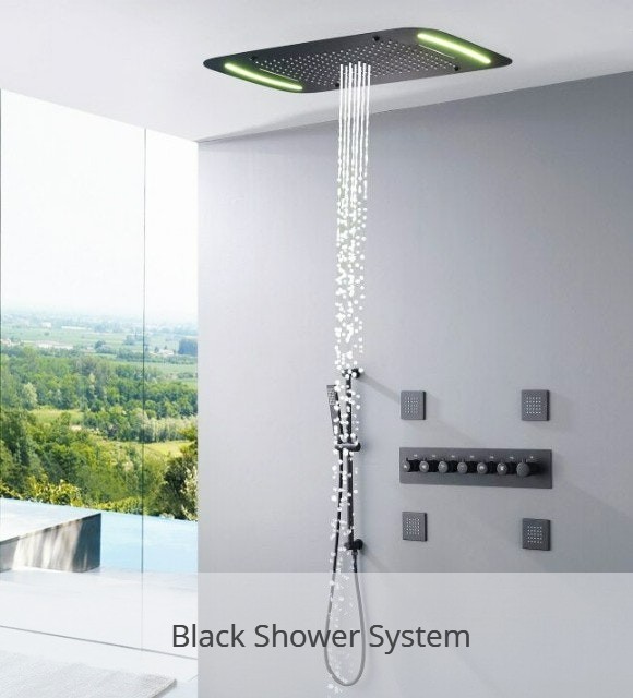Chrome Shower Heads for Bathrooms | Fontana Showers